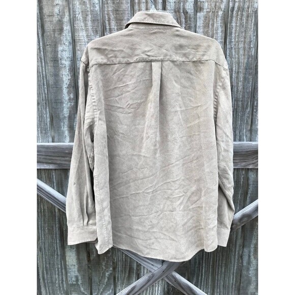 VAN HEUSEN BUTTON DOWN SHIRT MENS SIZE LARGE - Picture 3 of 7